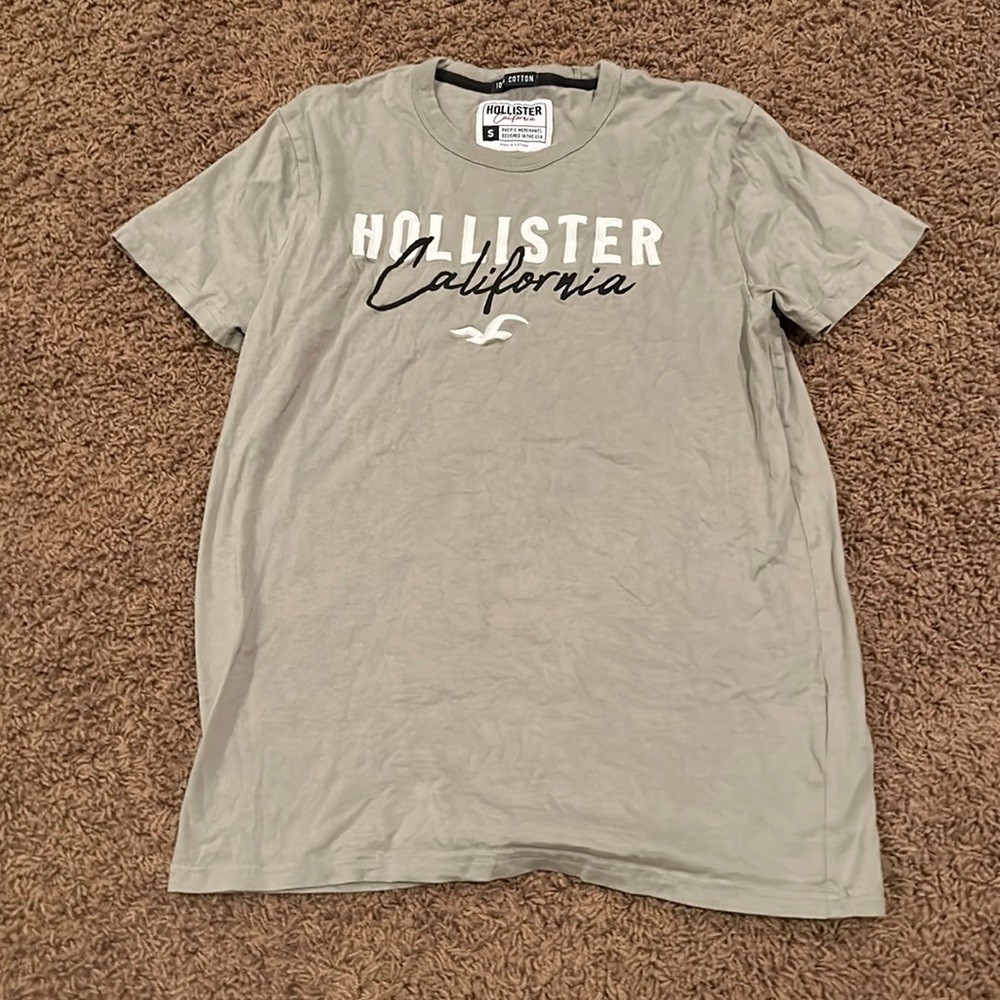 pale green holister t-shirt